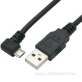 OEM Data Sync Charging 90Degree Micro-B Type-C USB-Cable